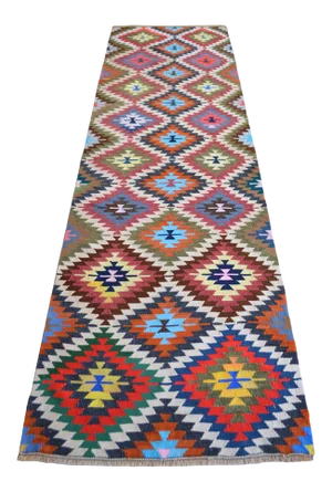 Vintage Turkish Hand Woven Kilim Rug