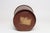 Textile Vintage Industrial National Vulcanized Fibre Company "Vul-Cot" Waste Basket For Sale - Image 7 of 16