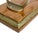 Brown Pair of Vintage French Mid Century Wood and Metal Double Wall Hooks on Wood Plaques For Sale - Image 8 of 18