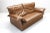 Leather Wingback 2-Seater Sofa from Durlet, 1970s For Sale - Image 3 of 13