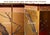 "Plum Blossom, Peonies and Irises" by Kokei, Showa Era Japanese Byobu Screen For Sale - Image 15 of 18