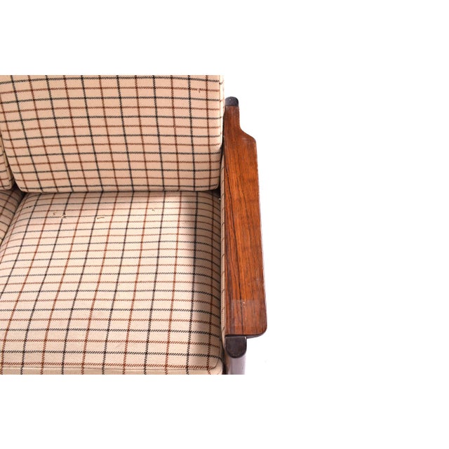 Danish Rosewood Two-Seater Sofa, 1950s For Sale - Image 6 of 10