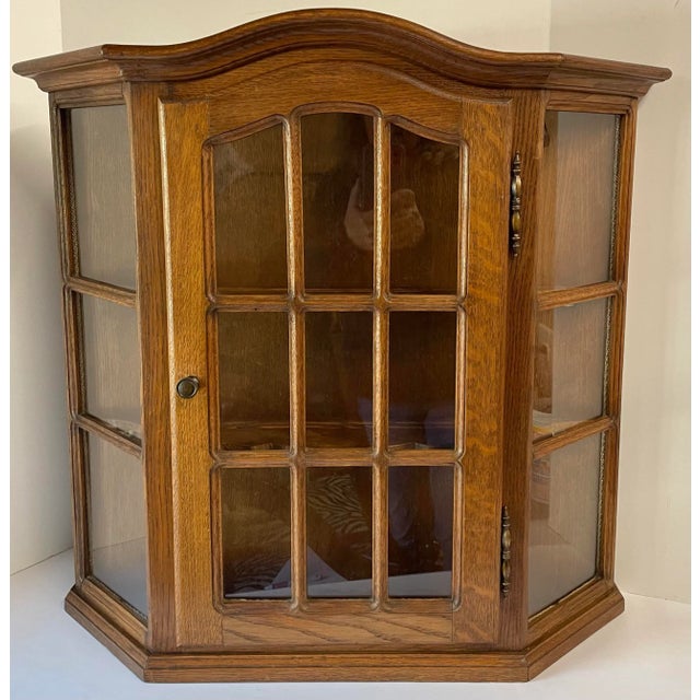 Vintage Dutch Wall Cabinet With Three Shelves For Sale - Image 12 of 12