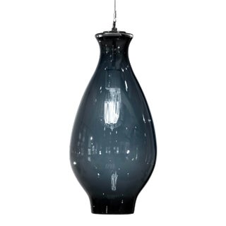Iris Pendant Light from the Versuvius Collection in Slate For Sale
