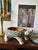 An authentic vintage hand-painted Mexican folk art terracotta turtle tureen / covered dish, originating from the renowned...