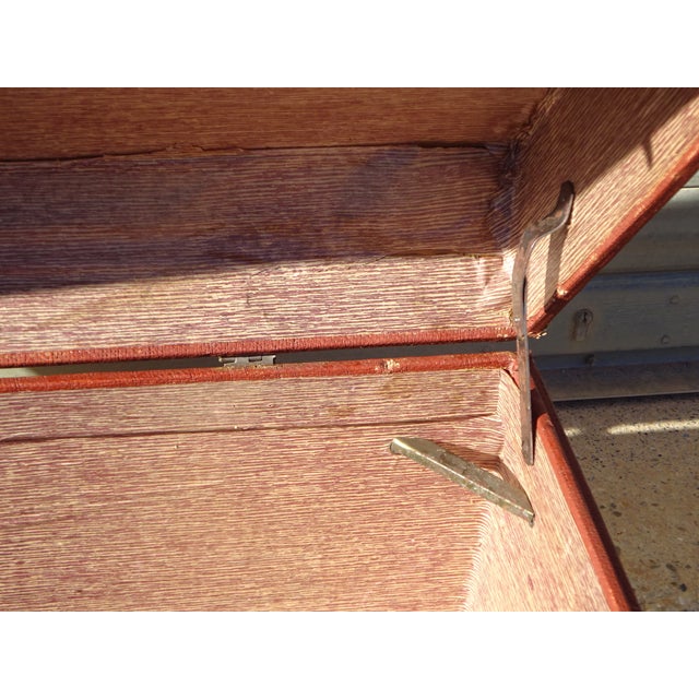 Vintage Beech Cabin Trunk, 1930s For Sale - Image 14 of 18