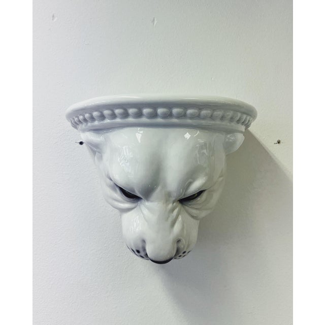 Contemporary Wall Shelf Panther in White by Ceramiche Boxer For Sale - Image 3 of 5