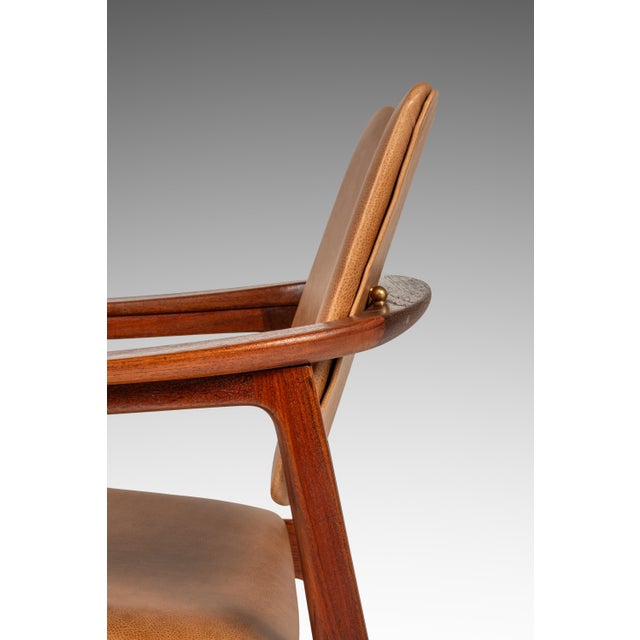 Rare Model 132 Accent Chair by Sigvard Bernadotte for France & Son France & Daverkosen Sold by John Stuart, Denmark, C. 1953 For Sale - Image 12 of 18