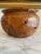 Vintage 1970s Live Edge Handcarved Olivewood Burl Bowl For Sale In Los Angeles - Image 6 of 11