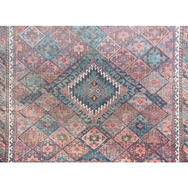 Textile Early 20th Century Persian Baluch Rug For Sale - Image 7 of 14