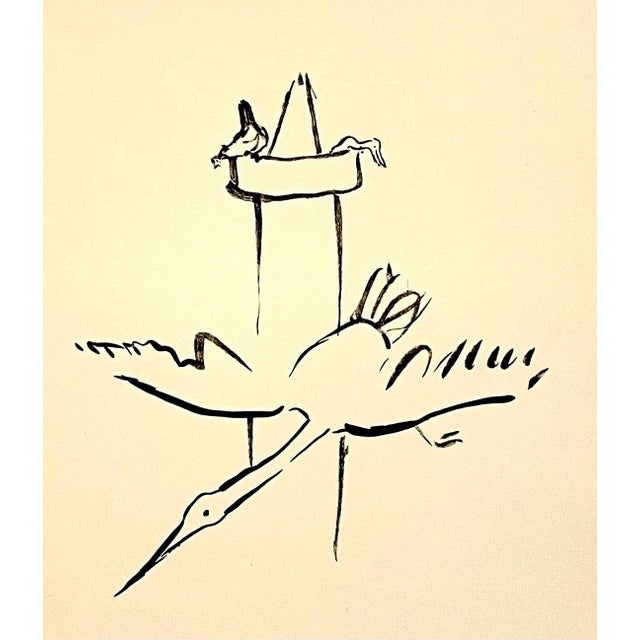 This is from a limited edition portfolio of original lithographs print Fernand Mourlot in Paris in 1958 from work done in...