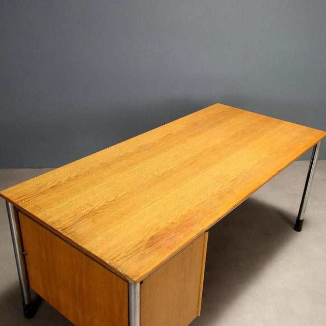 Ikea Vintage Desk in Wood by Tord Bjorklund for Ikea, 1980s For Sale - Image 4 of 11