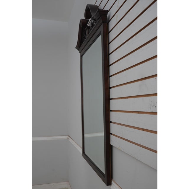 Age: Approx: 25 Years Old Details: Beveled Glass Quality Construction Nice Pierced Pediment Top Condition: Excellent...