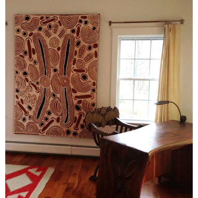 Contemporary Painting by Australian Aboriginal Artist Ningura Napurrula For Sale - Image 9 of 10