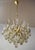 German Teardrop Chandelier in Murano Glass and Brass from Palwa, 1970s For Sale - Image 12 of 13