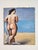 Nude Female Figure at the Beach, 20th Century, Oil on Canvas For Sale - Image 9 of 9