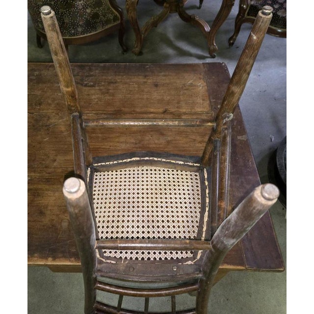 19th Century Napoleon Bentwood Chairs, Set of 6 For Sale - Image 6 of 9