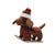 Kenneth Ludwig Chicago Plush Ski and Snowboard Dog Ornament (Set of 6) For Sale - Image 4 of 8