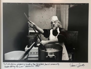 Edward Serotta, Photo Tzitzko Abinun Jewish Cooking Budapest Vintage Silver Gelatin Photograph, c.1990s