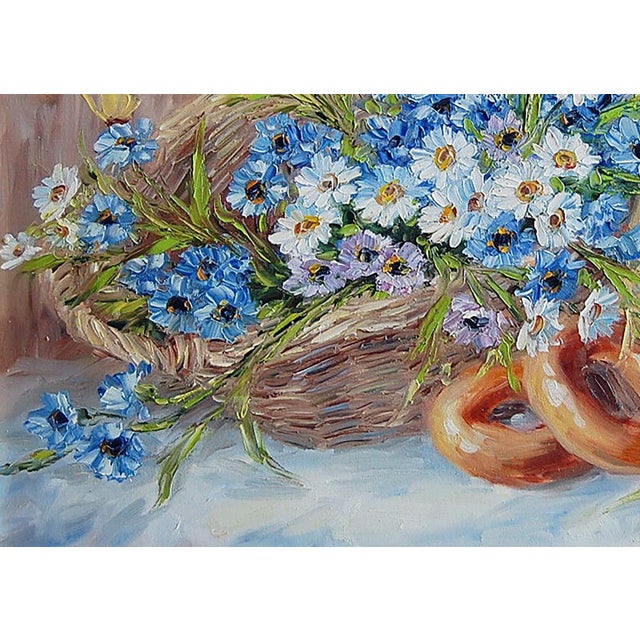 *** ABOUT THIS PAINTING *** * TITLE: ""In the morning at grandma's"" * ARTISTS: Kotmin Olga * SIZE: 50x70 cm/'19.68x27.55...