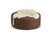 Contemporary Lancaster One-of-a-Kind Charlotte Ottoman - Round With Natural Icelandic Fur For Sale - Image 3 of 4