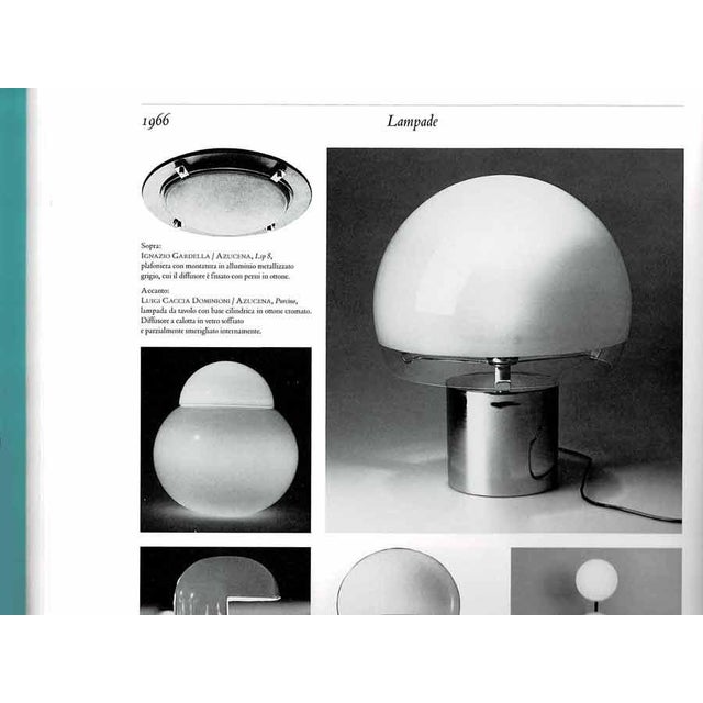 Porcino Lamp by Luigi Caccia Dominioni for Azucena, Italy, 1960s For Sale - Image 11 of 12