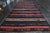 Turkish 1970s Vintage Handmade Wool Cotton Dark Blue Runner Rug For Sale - Image 3 of 11