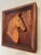 Gucci Vintage Hand Carved Wood Mid-Century Horse Wall Relief Panel Sculpture For Sale - Image 4 of 12