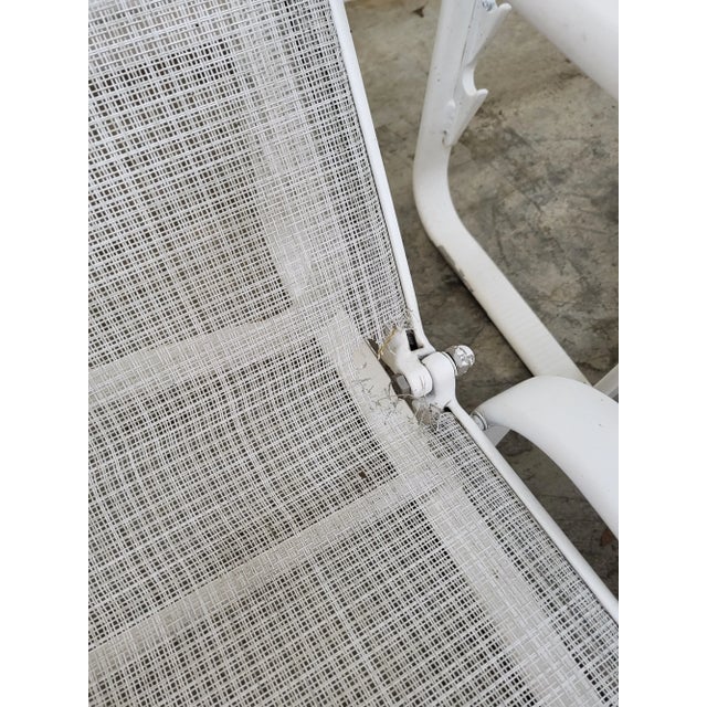 1980s Brown Jordan Quantum Chaise Lounge Patio Chairs by Richard