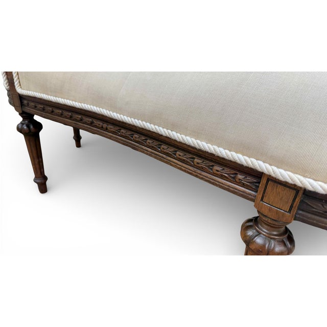 Antique French Louis XVI Chaise Lounge For Sale - Image 13 of 17