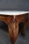Louis XV Style Walnut & Marble Grand Console For Sale - Image 11 of 12