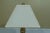 Traditional 1990s Pine Cone Top Brass Column Lamp W/ Shade For Sale - Image 3 of 8