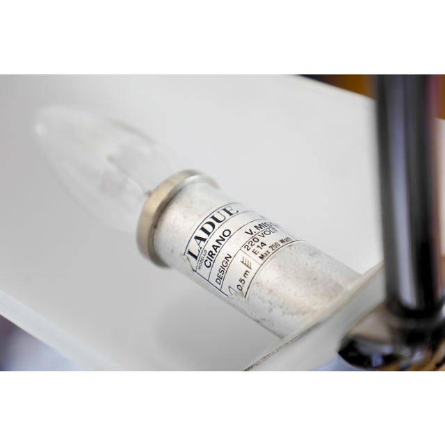 Postmodern Vintage Ceiling Lamp Cirano by v. Missanelli for Ladue, 1980s For Sale - Image 3 of 16