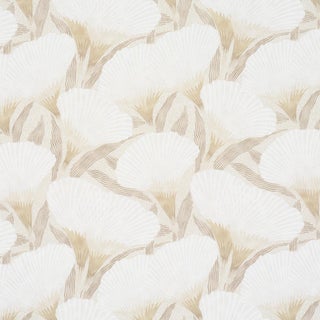 Sample - Schumacher Constance Fabric In Neutral For Sale