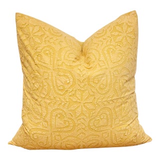 Tumeric Handmade Pillow Cover For Sale