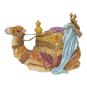 Porcelain Resting Arabian Camel by Fitz and Floyd
