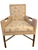 McGuire McGuire Woven Bamboo Rattan and Hardwood Armchairs (Pair) For Sale - Image 4 of 18
