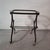 1950s 1950s Italian Wood, Glass and Brass Bar Cart With Magazine Rack, Attributed to Cesare Lacca For Sale - Image 5 of 11
