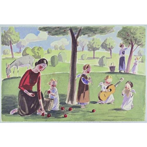 Lithograph on paper realized by Jan Knap in 1999. Signed in the plate. Plate from the Suite "Ordered Melody", published by...