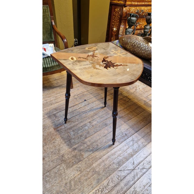 Gallé Side Table from Emile Gallé, 1890s For Sale - Image 10 of 18