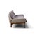 Brown Adrian Pearsall for Craft Associates Mid Century Walnut Gondola Sofa For Sale - Image 8 of 9