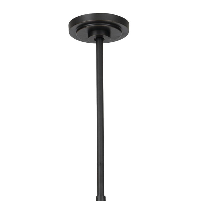 Regina Andrew Artemis Mobile Chandelier, Oil Rubbed Bronze with Alabaster Glass For Sale In Detroit - Image 6 of 8