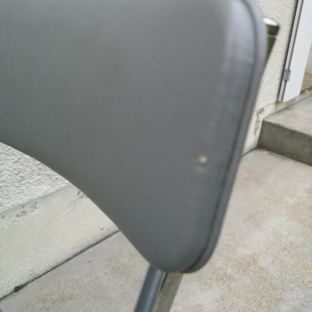 Industrial Grey Office Chair For Sale - Image 6 of 8