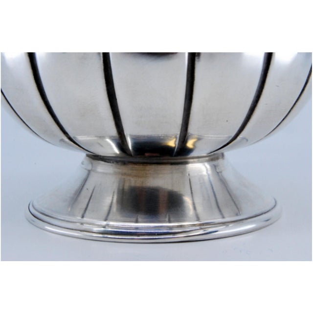 Silver Jar in Gummed Silver For Sale - Image 8 of 10