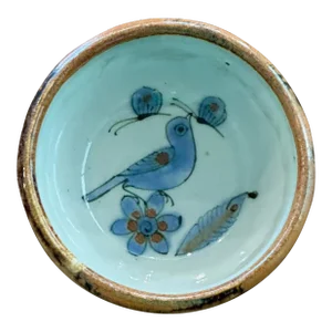 Vintage Signed Ken Edwards El Palomar Mexican Pottery Bowl