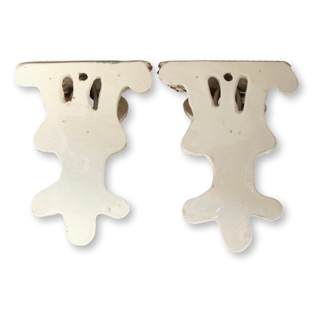 19th Century Staffordshire Horse Wall Brackets For Sale - Image 9 of 10