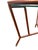 Stitched Leather Cocktail Table by Jacques Adnet, 1950s For Sale - Image 9 of 11