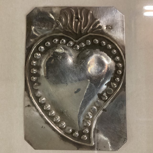Early 20th Century Spanish Milagro "Sacred Heart" For Sale - Image 12 of 12