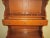 Vintage Antique 1960s Lift Top Maple Wood Desk With Hutch Attached Turned Legs For Sale - Image 4 of 8