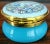 English Kingsley English Fine Enamel "Happy Birthday" Round Box For Sale - Image 3 of 10